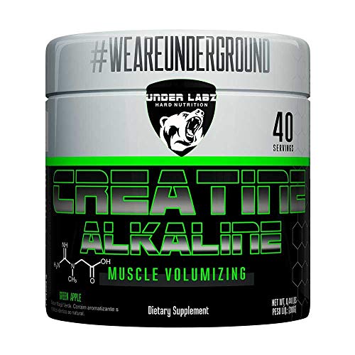 Creatine Alkaline - 200g Green Apple - Under Labz, Under Labz