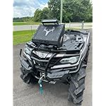 Radiator-Relocation-Kit-for-CFMoto-CForce-8001000-Silver-Deer-Logo-Light-Bar-with-Wiring-Harness