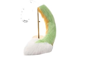 Plush Furry Fish Tail for Halloween or Animal Cosplay Party