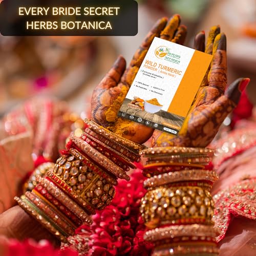 Wild Turmeric Powder 100% Pure Kasturi Turmeric for Face, Skin Care & DIY Beauty – Natural Powder for Acne, Dark Spots & Hyperpigmentation 5.3 oz Resealable Pack - Image 4