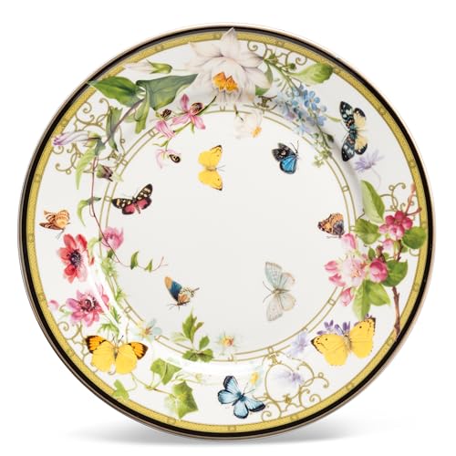 Assiette gâteau Abbott Collection Butterfly Garden