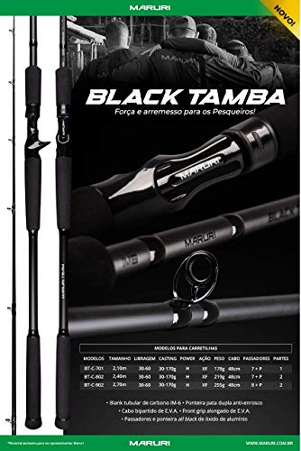 Vara Para Carretilha Black Tamba 802C 2,40m 30-60lbs 2P Maruri