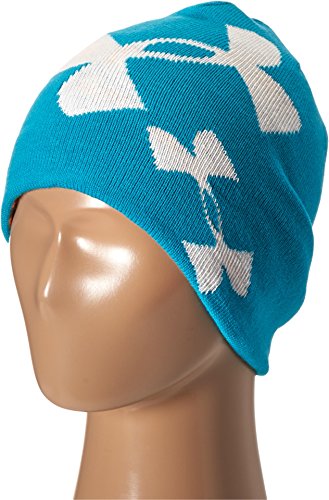 Bonnet UA Glow Under Armour fille bleu Pacific chaud taille unique