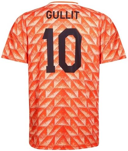 Euro 88 Jersey Gullit - Netherlands - Orange - Children and Adults