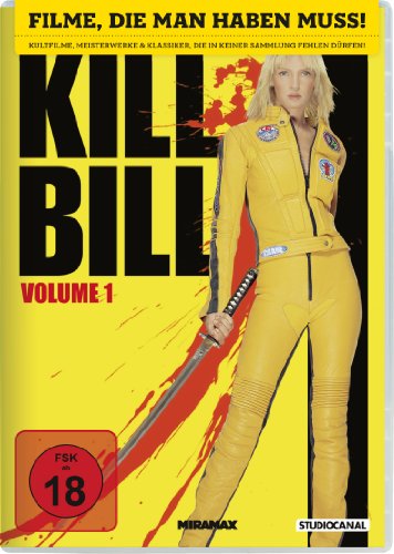 Cine de acción Kill Bill: Volume 1 DVD importación edición europea 2