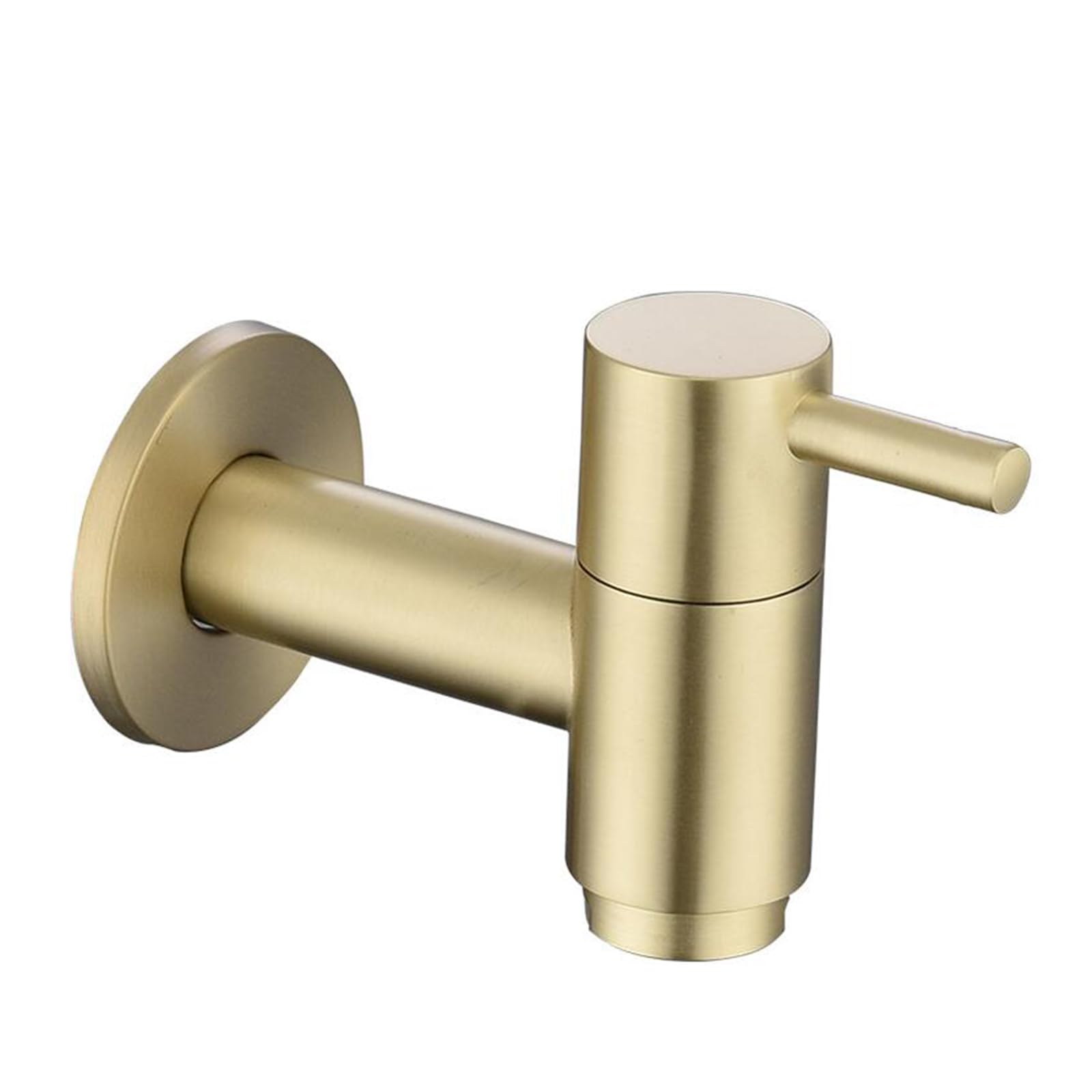 Grifo para lavabo de latón oro cepillado de diseño exclusivo 7