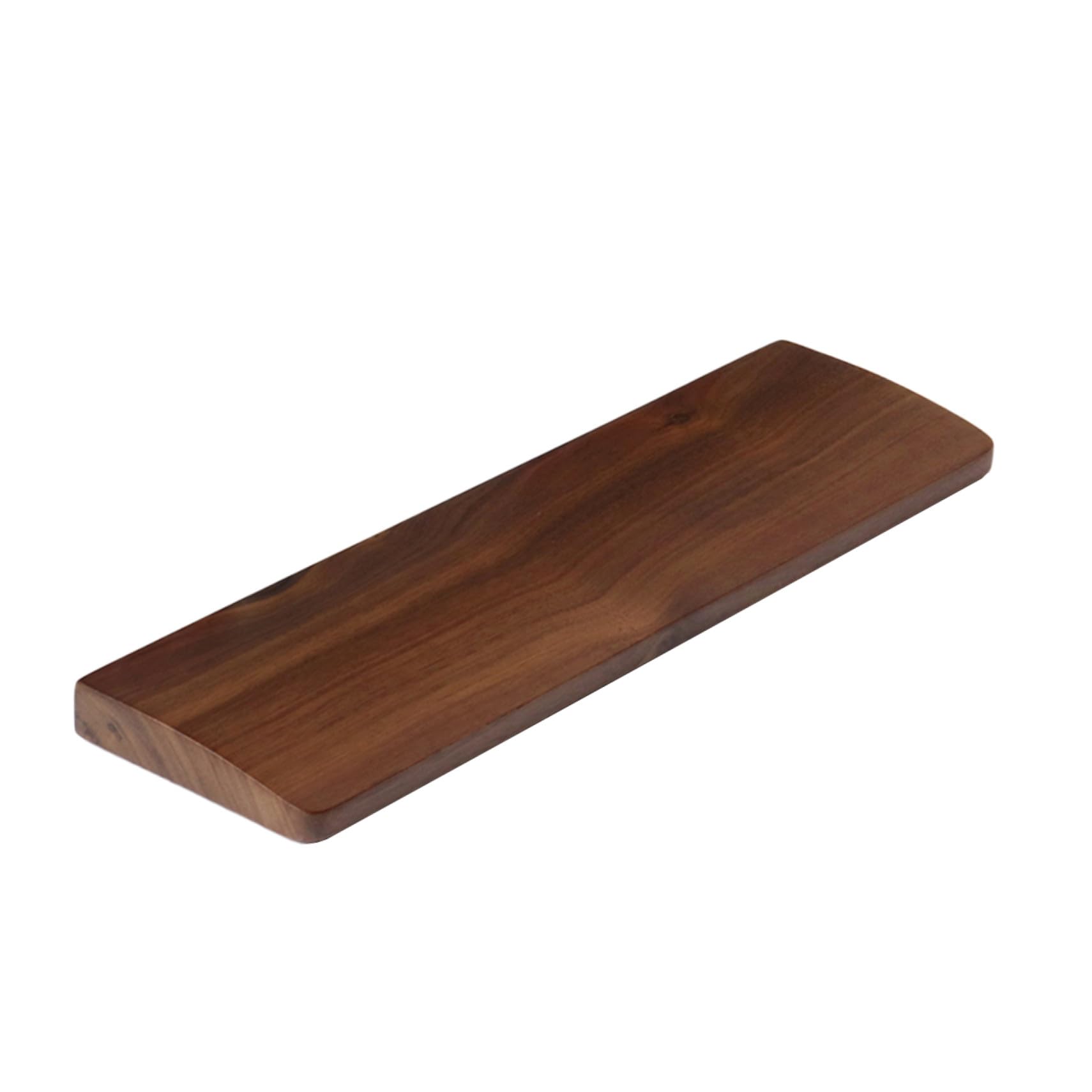 Handgelenkauflage Natürliche Holzstruktur für Tastatur aus Walnussholz Ergonomisch 440x80mm Schmerzlindernd und Langlebig für Computer und Laptop