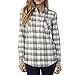 Fox Women's Variegate Flannel Plaid Shirt
