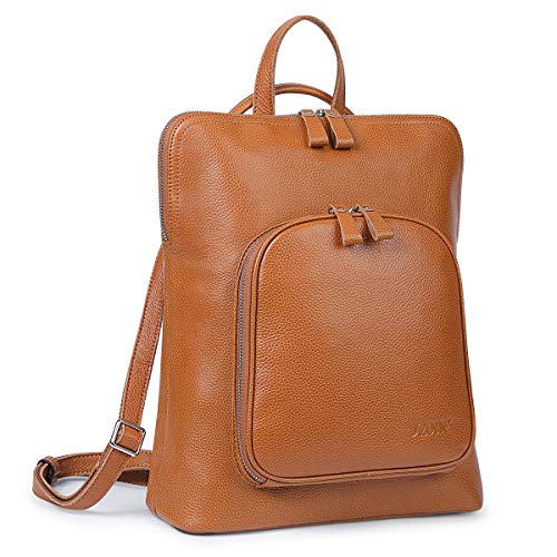 S-ZONE Women's Genuine Leather Backpack Purse Travel Daypack Shoulder Bag