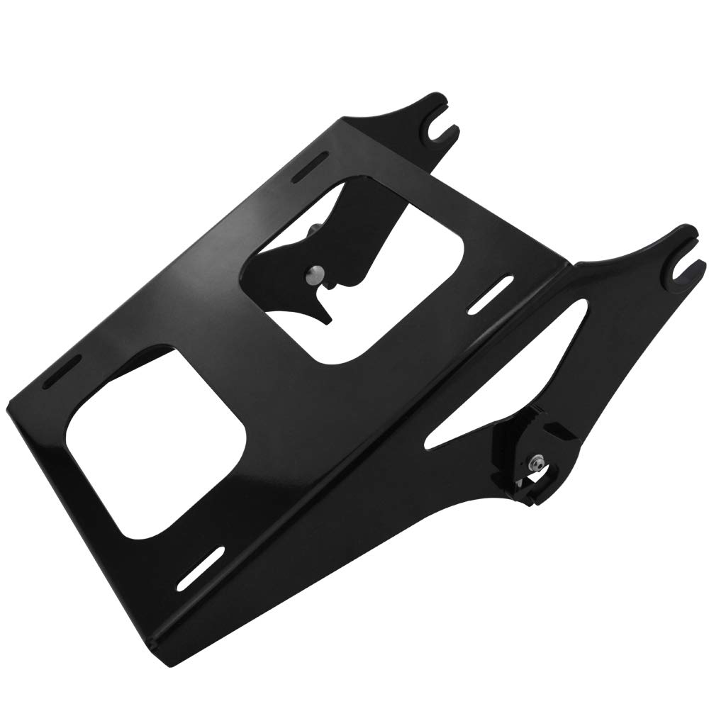 Eumti Chrome 4-Point Docking Hardware Kit For Harley Touring 2014-Later,Custom Quick Release Tour Pack Luggage Rack Backrest Replacement 52300353 Fit For CVO Road King Street Road Electra Glide - View #2