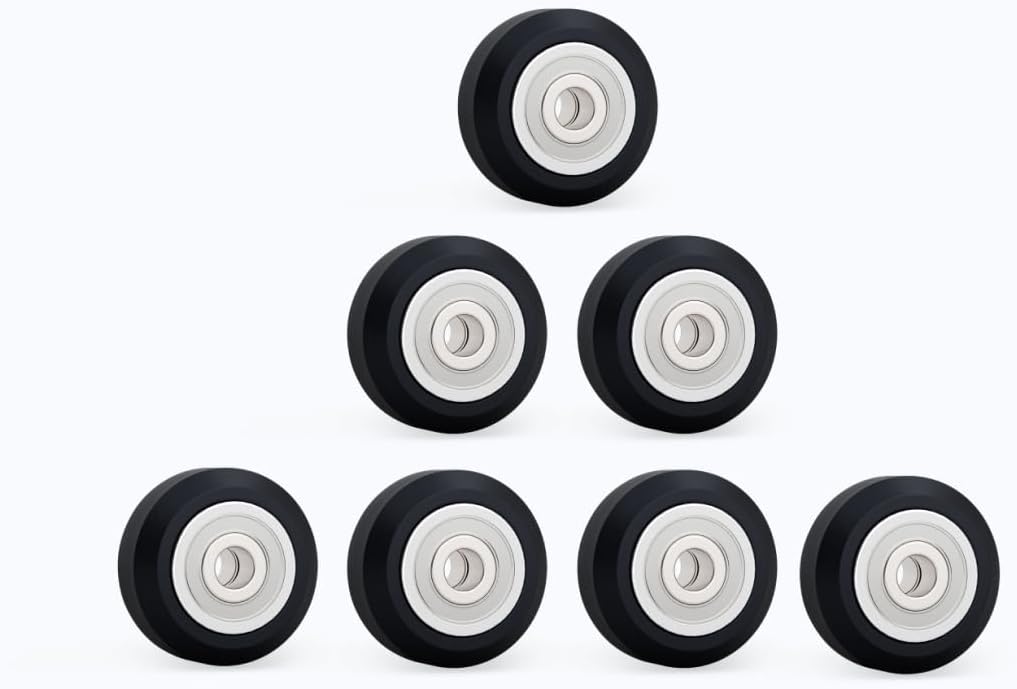 AnkerMakePOM Wheels - Silicon Carbide or Aluminum Oxide - Medium Grit - Compatible with Angle Grinder, Bench Grinder, Die Grinder