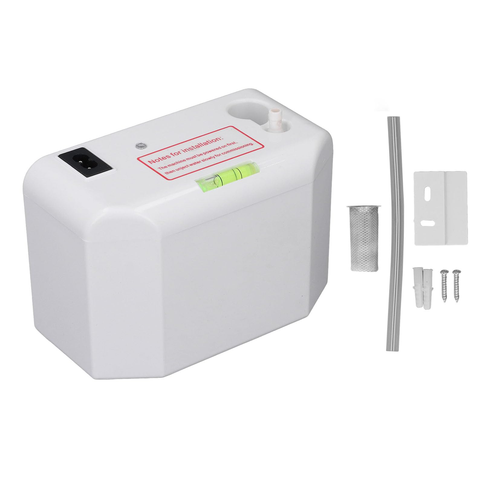 SIXRUN 40L/h Kondensatablaufpumpe, 200ml Fassungsvermögen 10m Förderhöhe mit Niedrigem Geräuschpegel 42,5dB Sicherheitsschalter für Gewerbliche Eismaschine Klimaanlage