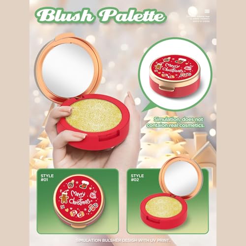 Juego de maquillaje para niños seguro y libre de toxinas para Navidad y hogar 5