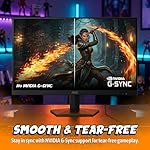 AOC 27 Inch QHD Gaming Monitor 240Hz 0.3ms, Overclock 260Hz, IPS, 2560x1440, G-Sync Compatible, HDR Ready, DisplayPort 1.4 HDMI 2.0, VESA Mount, 3-Year Zero-Bright-Dot, Q27G41ZE - Image 4