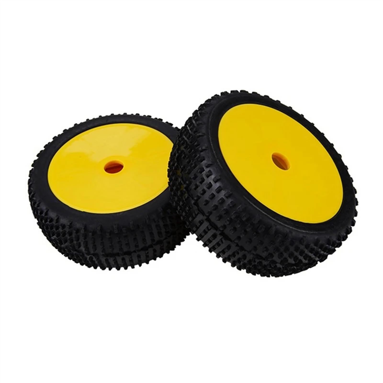 Pneus + Jantes RC 1/8 Vert Pour Losi, HPI, Kyosho MP9 – Set 4 Pièces 17mm Hex, Caoutchouc Antidérapant Tout-Terrain