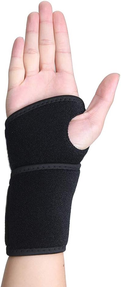 for Carpal Tunnel, Arthritis and Tendinitis, Wrist Compression Wrap with Pain Relief, Fit for Both Left Hand and Right Hand – Single