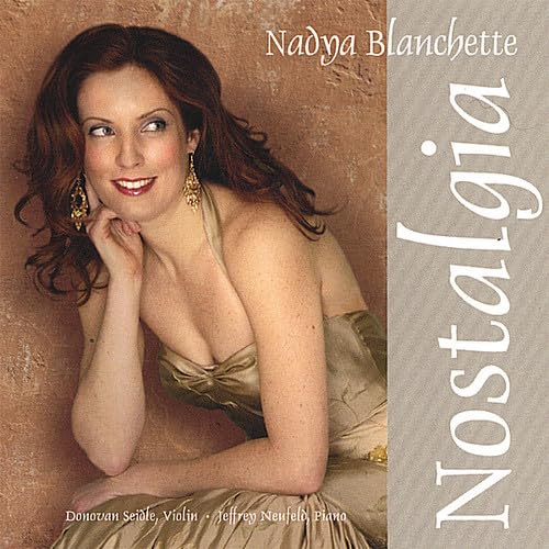 Nostalgia [Audio CD] Blanchette, Nadya and Heitor Villa-Lobos