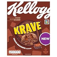Kellogg’s Krave Choco Brownie, 375g