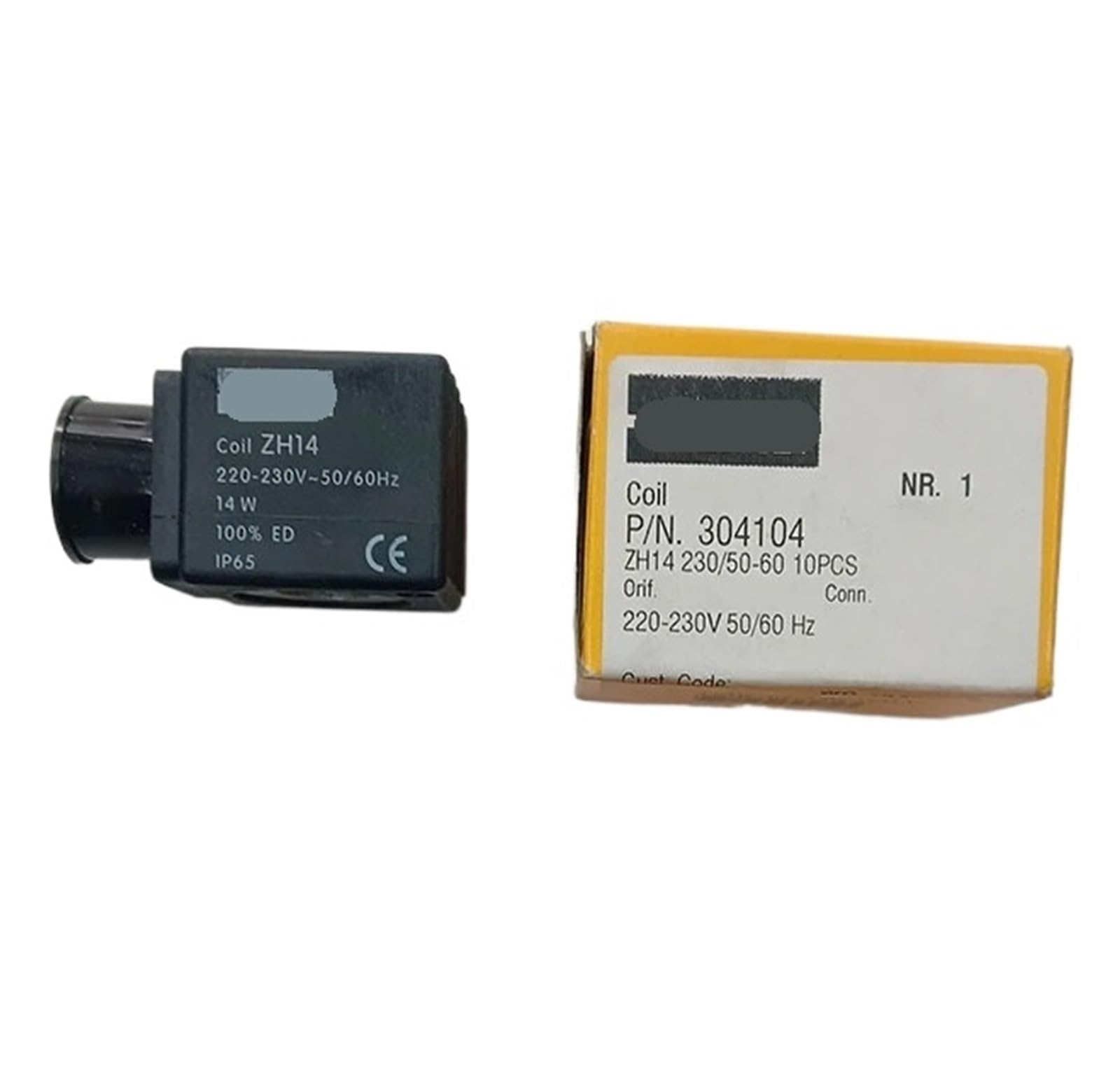 CXDFRSER ZB12 12W DC24V ZB14 14W AC220V ZH14 14W AC220V Solenoid Valve Coil(ZB14 AC220-230V)