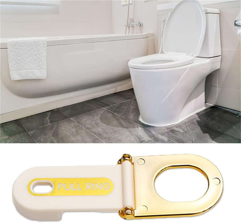 Toilet Lid Lifter Portable Transparent Seat Lifting Device Avoid Touching Handle Bathroom(D)