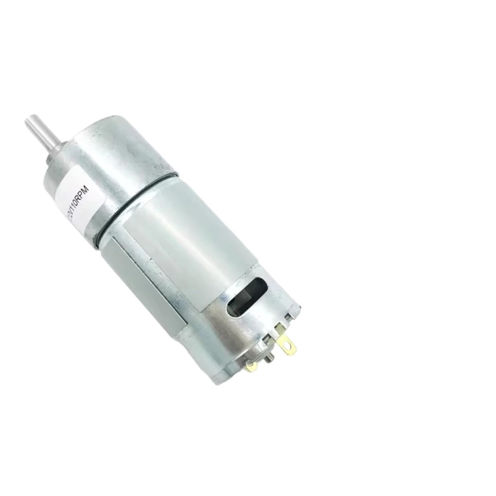 Silnik przekładniowy 12 V DC, wysoka turka, odwrócony 24 V, 37 GB555, 6-800 obr./min, metalowy silnik elektryczny (opakowanie A, 10 obr./min_12 V)
