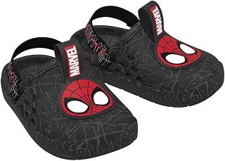 Babuch pro frio Bebê Menino Marvel Round Grendene kids Preta