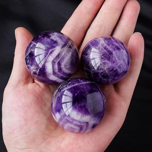 Boule d'améthyste de rêve 4cm pour divination et yoga - 6