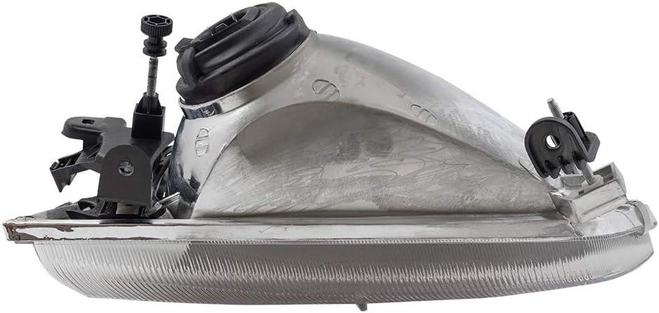 Brock Replacement Driver and Passenger Headlights Headlamps Replacement for 1997-1999 Camry 81150AA010 81110AA010