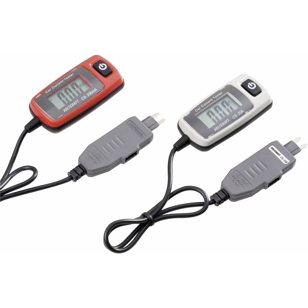 Testeur de fusible plat VOLTCRAFT CF-02S + CF-03S LCD