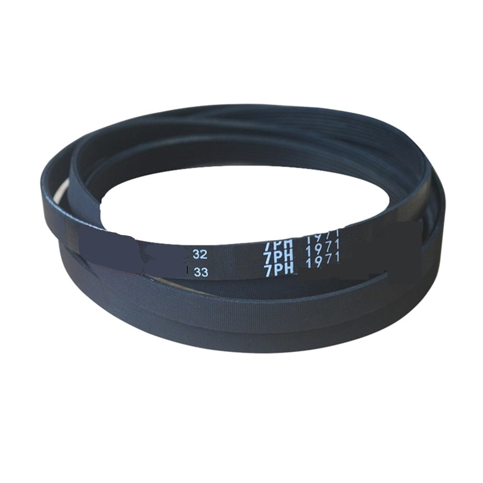 Hizon One Color Rubber Washing Machine Transmission Belt Portable Dryer Drum Belt Part Durable Dryer Belt