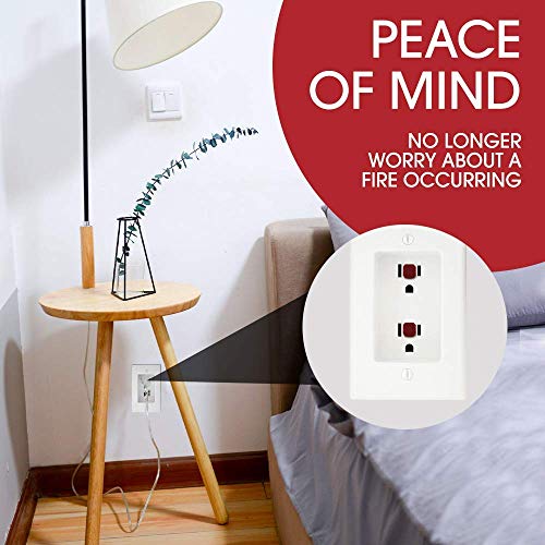 KORDO Simple Attachment Type New Concept Fire Extinguisher for Outlet 6P - Prevents Fire from Power Strips, Outlets