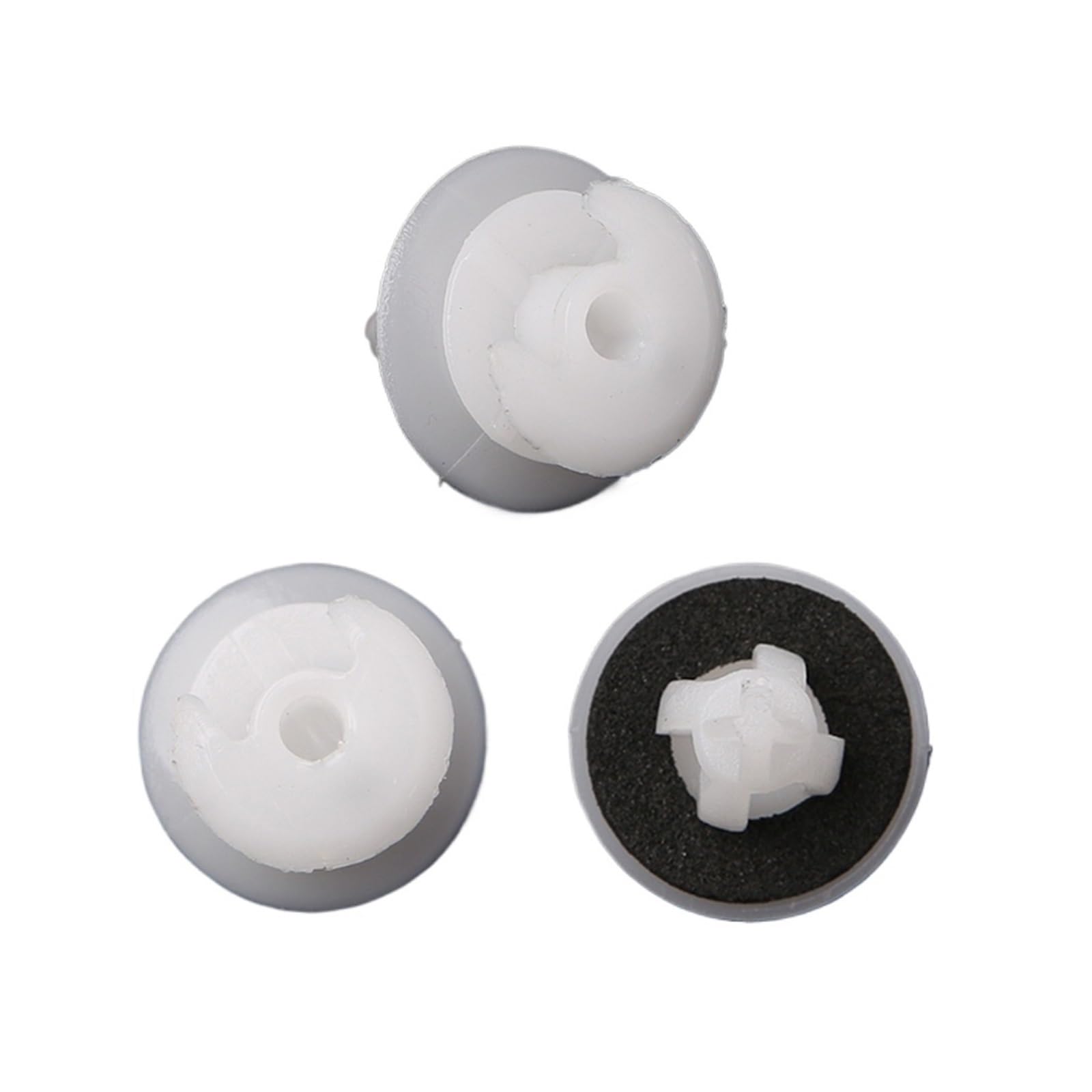 Fdcskinx 250Pcs 50- Nylon Car Interior Door Panel Card Trim Fastener Retainer Clips Kit Compatible E21 E30(250Pcs)