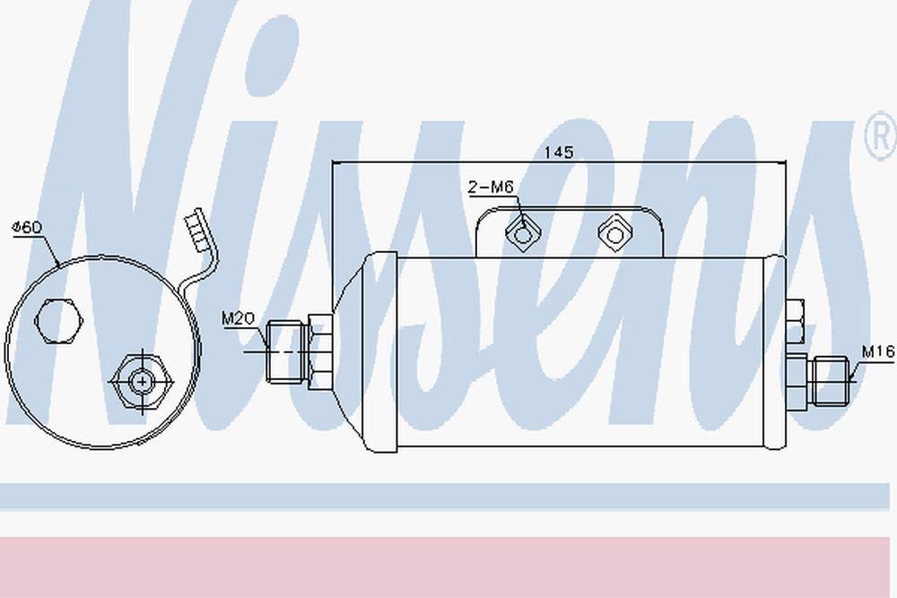 Nissens 95482 Dryer, air conditioning