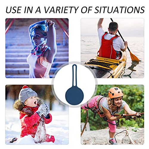 Hemobllo 4 stuks Tracer hoezen Tracer afdekkingen compatibel met Airtag (gesorteerde kleuren) - Image 7