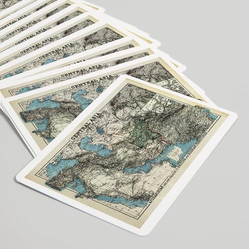 Baraja Poker Territorios Británicos y Rusos de Afganistán miniatura 5