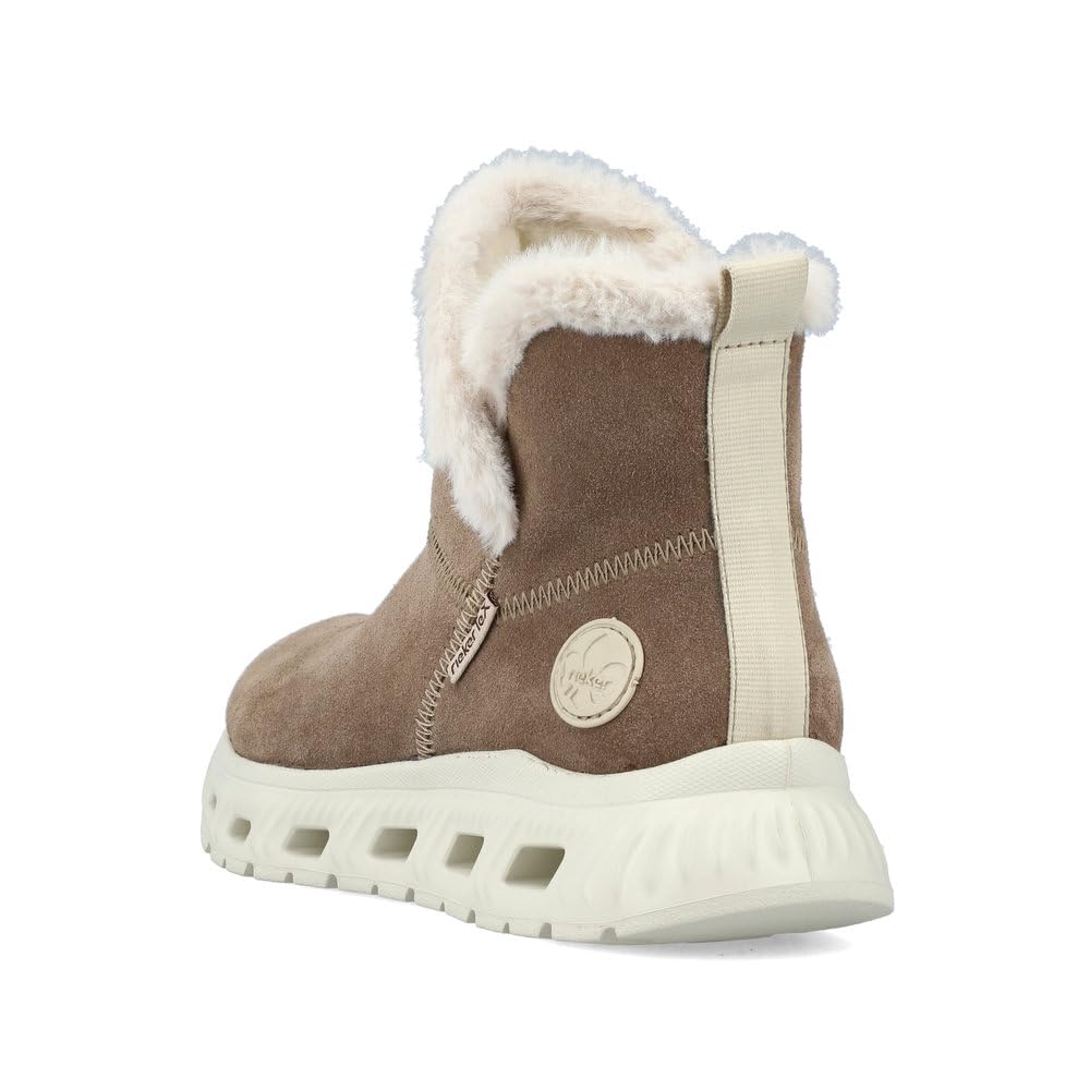 Rieker Mujer Botas M6050, señora Botas de Invierno,Repelente,riekerTEX