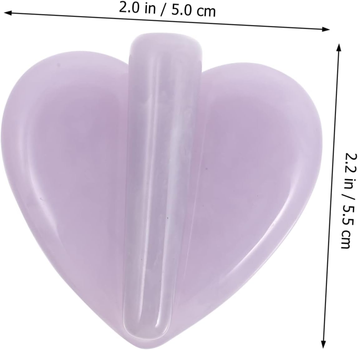 SHINEOFI 1pc Nail Embossed Mold for Manicure Art Heart-Shaped Frame Bending Tool for Nail Designs and Enhancing Art Skills and for All Users