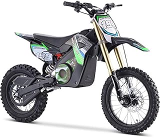 MotoTec 48v Pro Electric Dirt Bike 1500w , 27 inches, Lithium Green