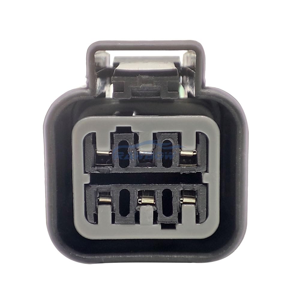 Conector automático impermeable de 6 pines PB621-06020 macho y hembra en juego de 5 piezas