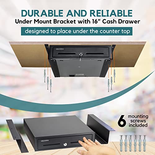 Volcora FAF500056 Manual Push Open Cash Register Drawer thumb #3