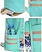 Leaper Casual Canvas Backpack Bags Travel Bag Laptop Bag Water Blue-Deer