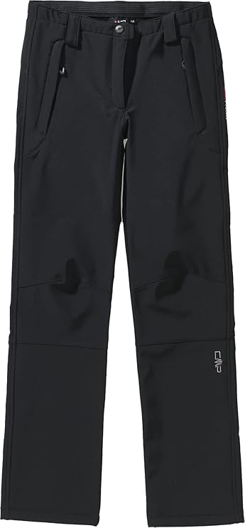 Pantaloni CMP Softshell Kid - Nero, Tecnologia Clima Protect, Impermeabili | Per Bambini, Montagna E Neve - Foto 7