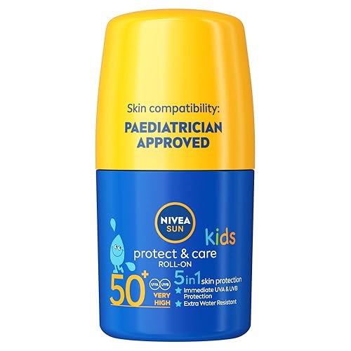 Nivea Sun Kids Caring Roll-On con alto SPF50 1.7 fl oz por Nivea
