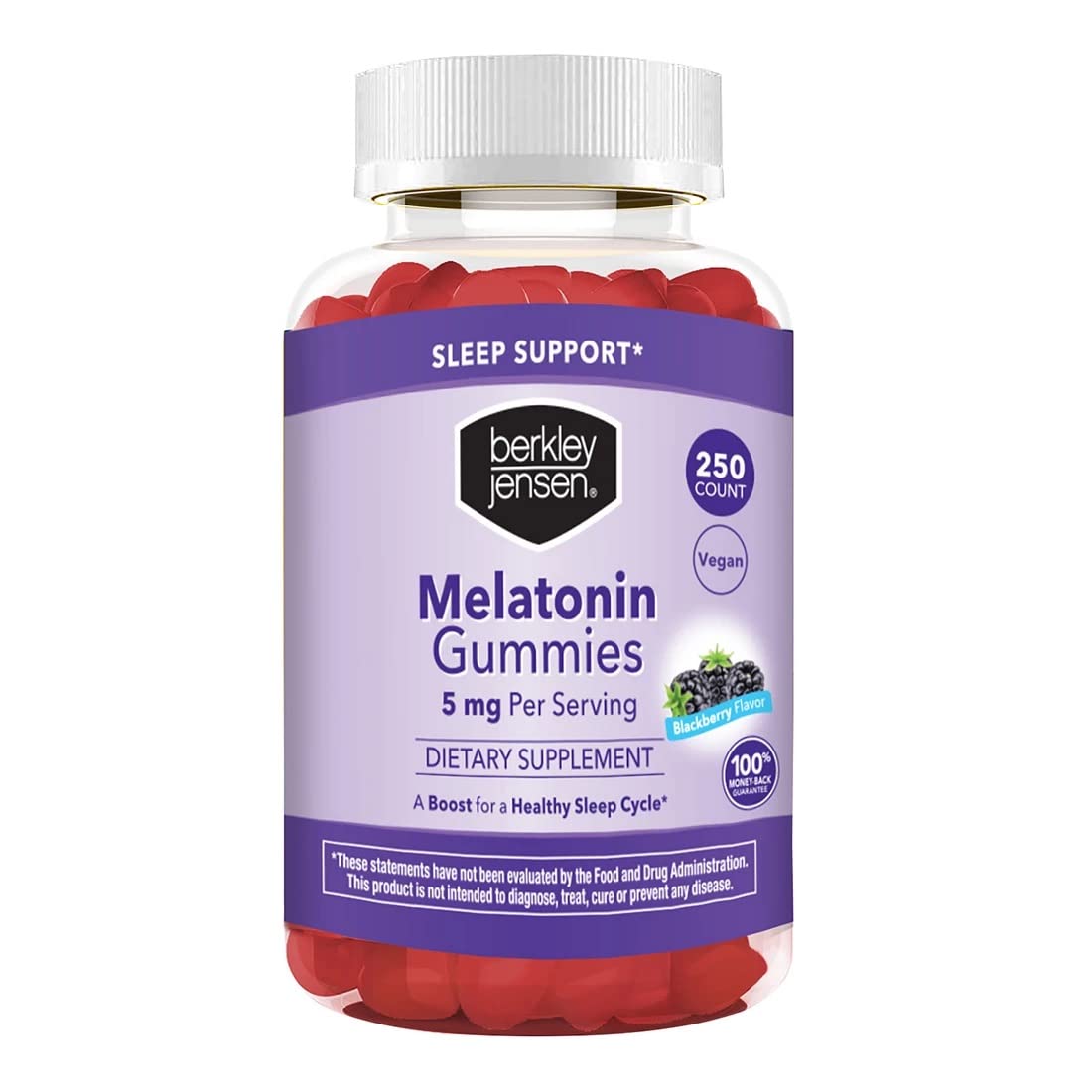Melatonin Gummies, 5 mg, 250 Count