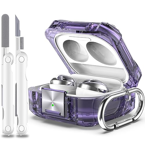 MHYALUDO �Z�L���A���b�N �N���A�P�[�X �t�B�b�g�f�U�C�� Galaxy Buds FE (2023) / Galaxy Buds2 Pro �P�[�X (2022)/Galaxy Buds Pro (2021)/Galaxy Buds 2 (2021)