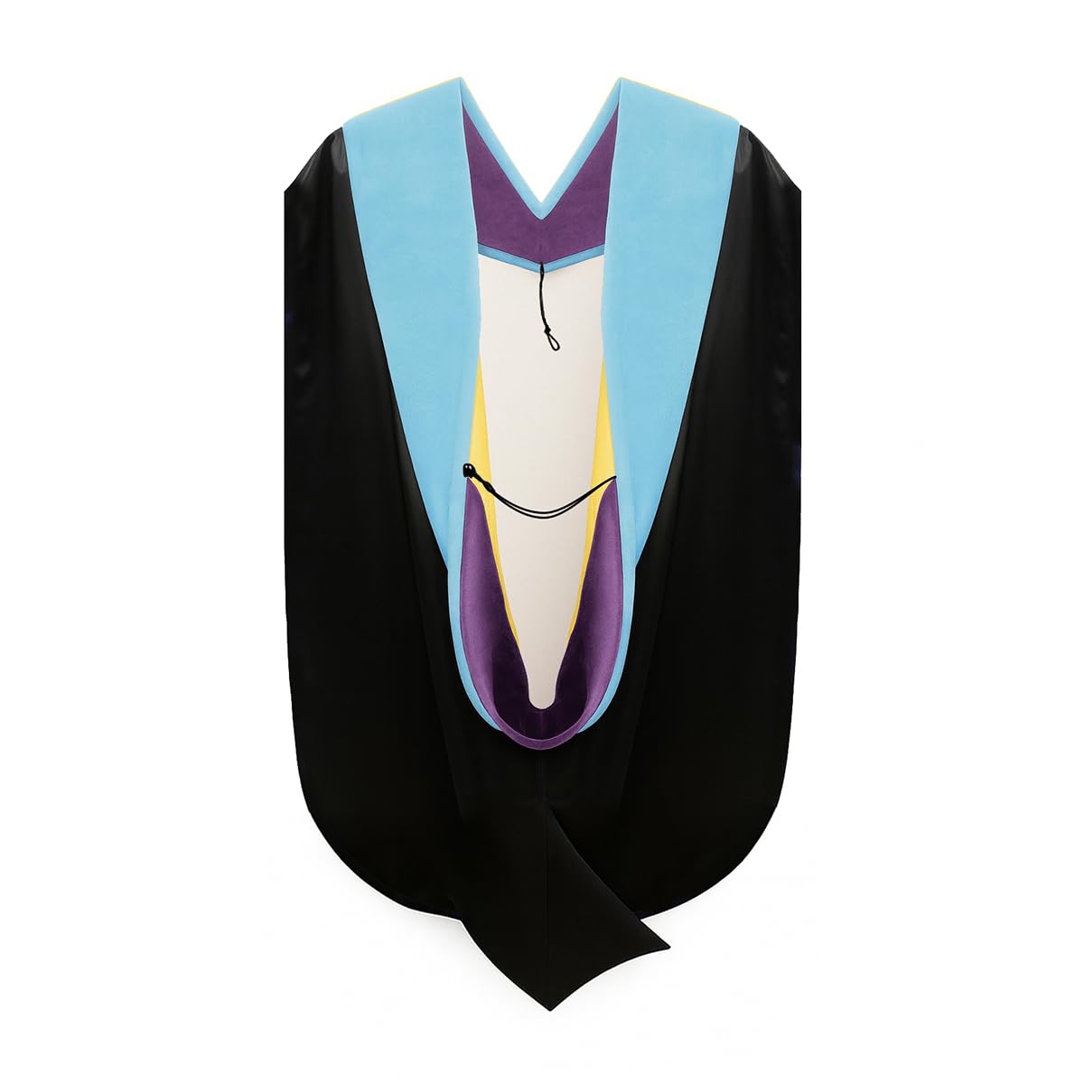 CLERKMANS Unisex Doctoral Graduation Hood for Doctorate Degree - University PhD Academic Hood