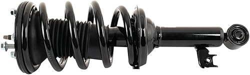 Miniatura 166 de TRQ Kit de suspensión delantera, conjunto de amortiguadores y resortes, barra estabilizadora, enlace estabilizador compatible con Chevrolet