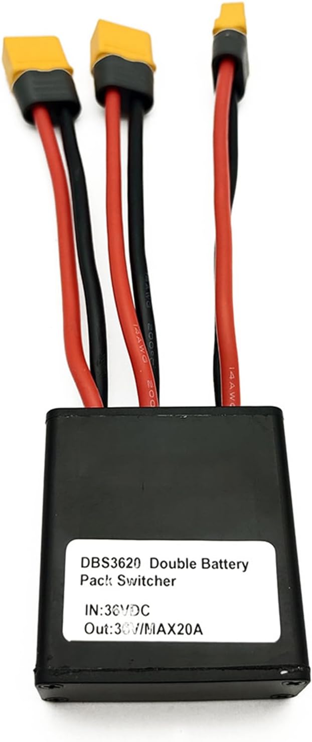 Naiveferry 20A 500W Double Battery Discharge Converter for