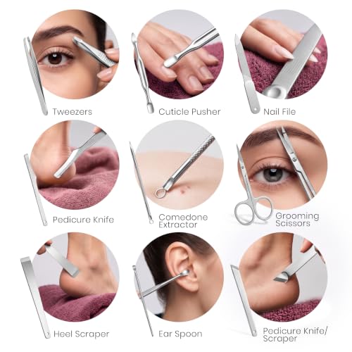 Image of Utopia Care Manicure Set Professional Nail Clippers Kit