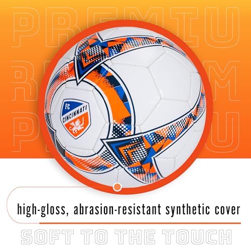 Image of Franklin Sports Official MLS Team Soccer Balls - Official Size 5 Soccer Balls - Regulation Size + Weight Soccer Ball for Kids + Adults - Boys + Girls Soccer Ball - Air Pump Included